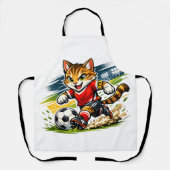 Captain Cat: Der Fußball-Sprint Schürze (Vorderseite)