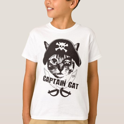 Captain Cat T-Shirt (Vorderseite)