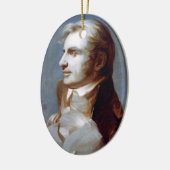 Captain Charles Stewart Keramik Ornament (Links)