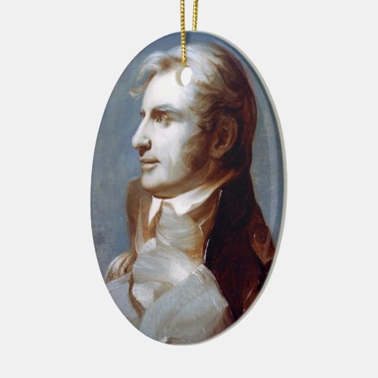 Captain Charles Stewart Keramik Ornament (Links)