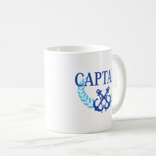 Captain Coffee Tasse (VorderseiteRechts)