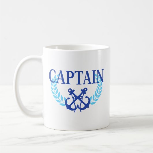 Captain Coffee Tasse (Links)