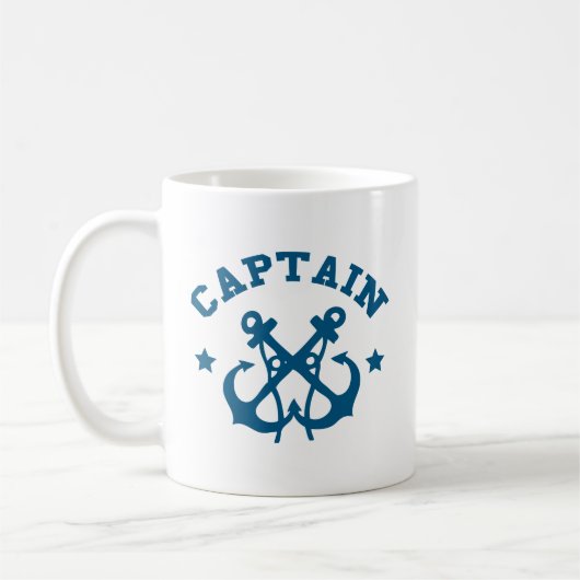 Captain Coffee Tasse (Links)