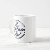 Captain Coffee Tasse (Vorderseite Links)