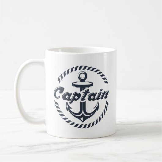 Captain Coffee Tasse (Links)