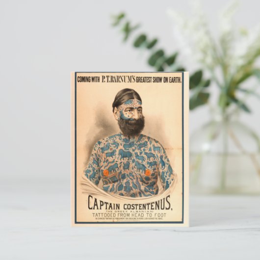 Captain Constantius Postkarte (Stehend Vorderseite)