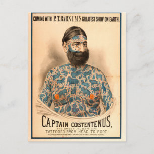 Captain Constantius Postkarte