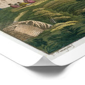 Captain Cook (1728-79) in Alaska während seiner Re Poster (Ecke)