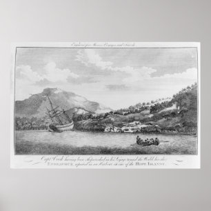 Captain Cook wurde verschifft Poster