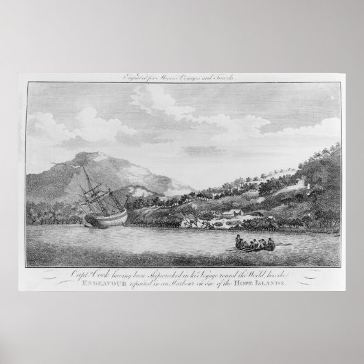 Captain Cook wurde verschifft Poster (Vorne)