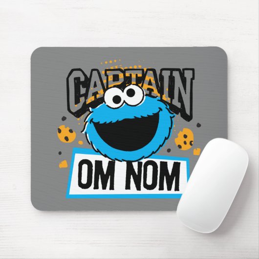Captain Cookie Monster Mousepad (Mit Mouse)