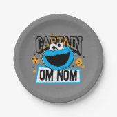Captain Cookie Monster Pappteller (Vorderseite)