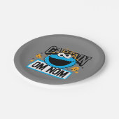 Captain Cookie Monster Pappteller (Schrägansicht)