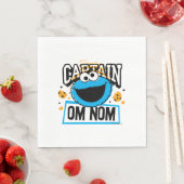 Captain Cookie Monster Serviette (Beispiel)