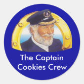 Captain Cookies Stickers (Vorderseite)
