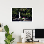 Captain Cook's Monument - Hawaii Poster (Heimbüro)