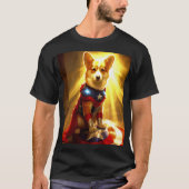 Captain Corgi T-Shirt (Vorderseite)
