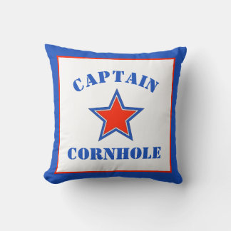 Captain Cornhole Kissen