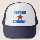 Captain Cornhole Truckerkappe (Vorderseite)