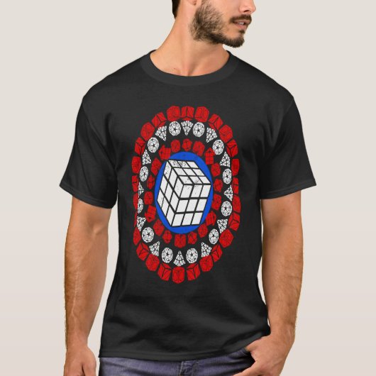 Captain Cuber Speed Cubing Math Puzzle Frauen Männ T-Shirt (Vorderseite)