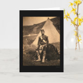 Captain Cuninghame Highlander 1855 Karte (Gelbe Blume)