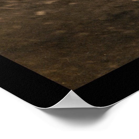 Captain Cuninghame Highlander 1855 Poster (Ecke)