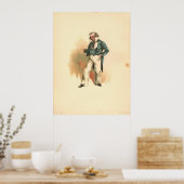 Captain Cuttle von Dombey und Son Poster (Küche)