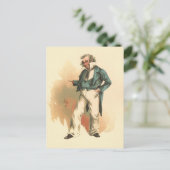 Captain Cuttle von Dombey und Son Postkarte (Stehend Vorderseite)