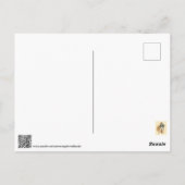 Captain Cuttle von Dombey und Son Postkarte (Rückseite)