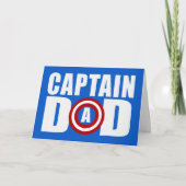 Captain Dad – Der ultimative Held Karte (Vorderseite)