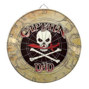 Captain Dad - Umarmt von der Tiefe Dartscheibe