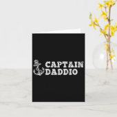 Captain Daddio Segelboot Anker Vintag Karte (Gelbe Blume)