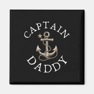 Captain Daddy Boot Segeln Booten Vintage Anker Magnet