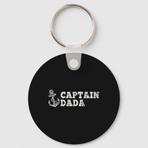 Captain Daddy Segeln Booten Vintage Boot Anker Schlüsselanhänger