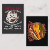 CAPTAIN DAN CHICKEN ENCHILADA JESUS ALBUQUERQUE NM BEGLEITKARTE (Vorne/Hinten)