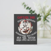 CAPTAIN DAN CHICKEN ENCHILADA JESUS ALBUQUERQUE NM EINLADUNGSPOSTKARTE (Stehend Vorderseite)