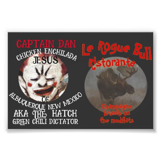 CAPTAIN DAN CHICKEN ENCHILADA JESUS ALBUQUERQUE NM FOTODRUCK (Vorne)