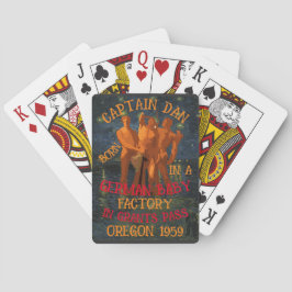 Captain Dan geborener German Baby Factory Grants P Spielkarten