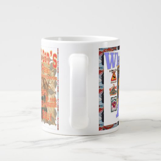 Captain Dan Priapus Jumbo-Tasse (Rückseite)