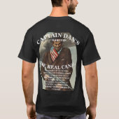 CAPTAIN DAN THE WOLF LARSEN OF THE C & O CANAL T-Shirt (Rückseite)