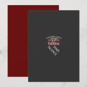 CAPTAIN DAN'S FLOATING U-BOAT BISTRO PARIS EINLADUNG (Vorne/Hinten)