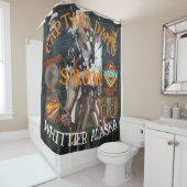 CAPTAIN DAN'S SALOON WHITTIER ALASKA DUSCHVORHANG (Beispiel)