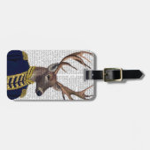 Captain Deer Gepäckanhänger (Vorderseite horizontal)