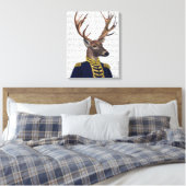 Captain Deer Leinwanddruck (Insitu (Schlafzimmer))