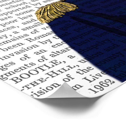 Captain Deer Poster (Ecke)