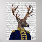 Captain Deer Poster (Vorne)