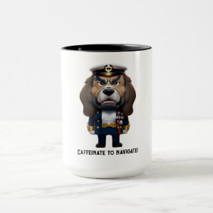 Captain Dogghy Coffee Tasse