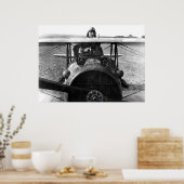 Captain Eddie Rickenbacker Poster (Küche)