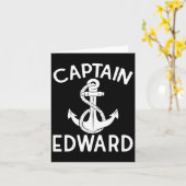 Captain Edward Anchor Bootsschiff Karte (Gelbe Blume)