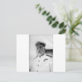Captain EJ Smith der Titanic Postkarte (Stehend Vorderseite)